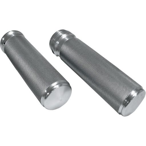 Joker Machine Clear Sensor-Type Knurled Hand Grips for Harley Throttle by Wire