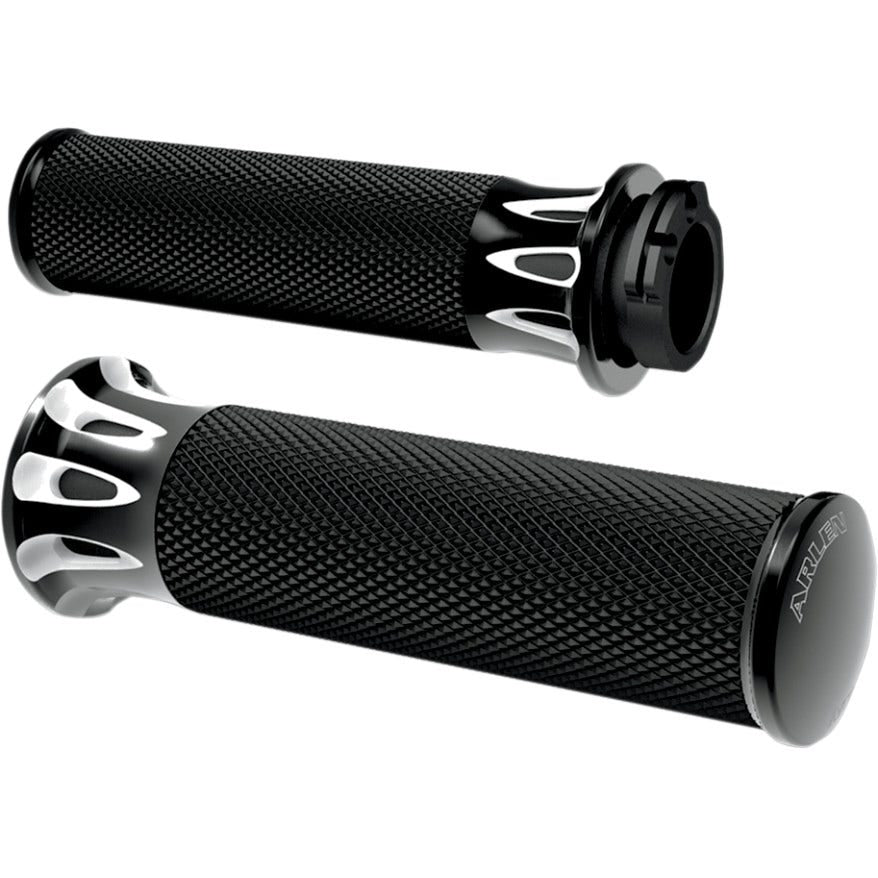 Arlen Ness Fusion Deep Cut Hand Grips for Harley
