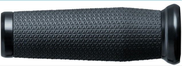 Kuryakyn 5939 Black Thresher Textured Handlebar Grips 15-19 Indian Scout