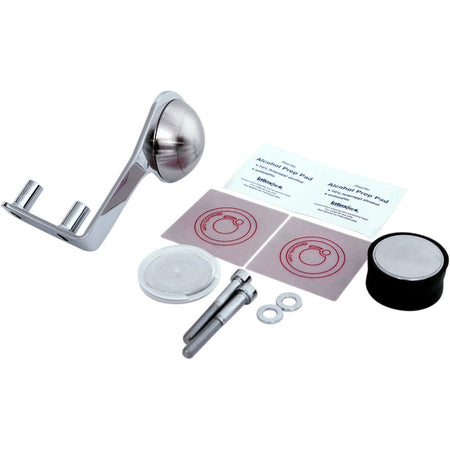 Klock Werks Chrome Universal Device Mount IOCore Victory Switch Housing Clamp | KW05-01-0382-C