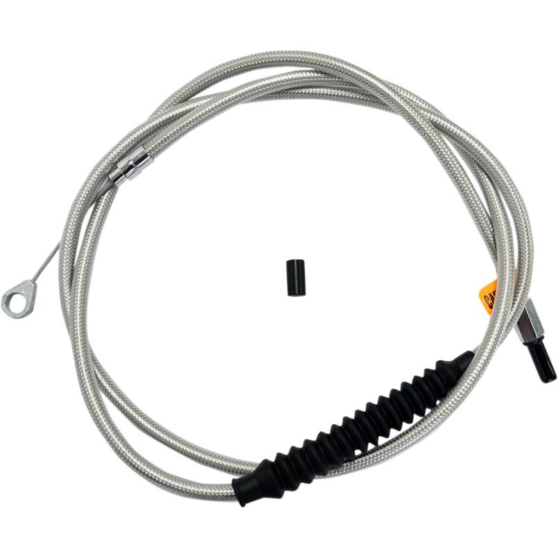 La Choppers Stainless Steel Braided Clutch Cable 08-13 FLH/T W/ 15-17 Bars