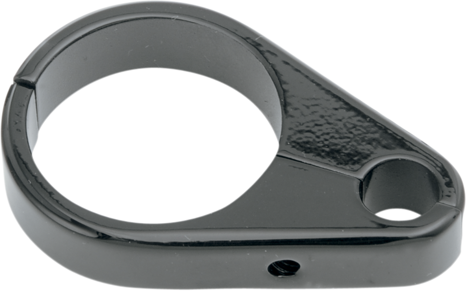 Die-Cast Clutch Cable Clamp Black 1 3/8" For Harley-Davidson