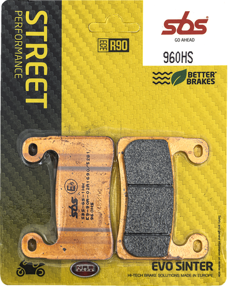 SBS Street Excel Sintered Brake Pads for Select 1994-2026 BMW Models