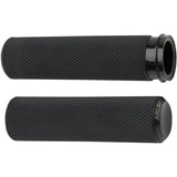 Arlen Ness 07-327 Fusion Knurled Hand Grips Harley Throttle By Wire 08-Up
