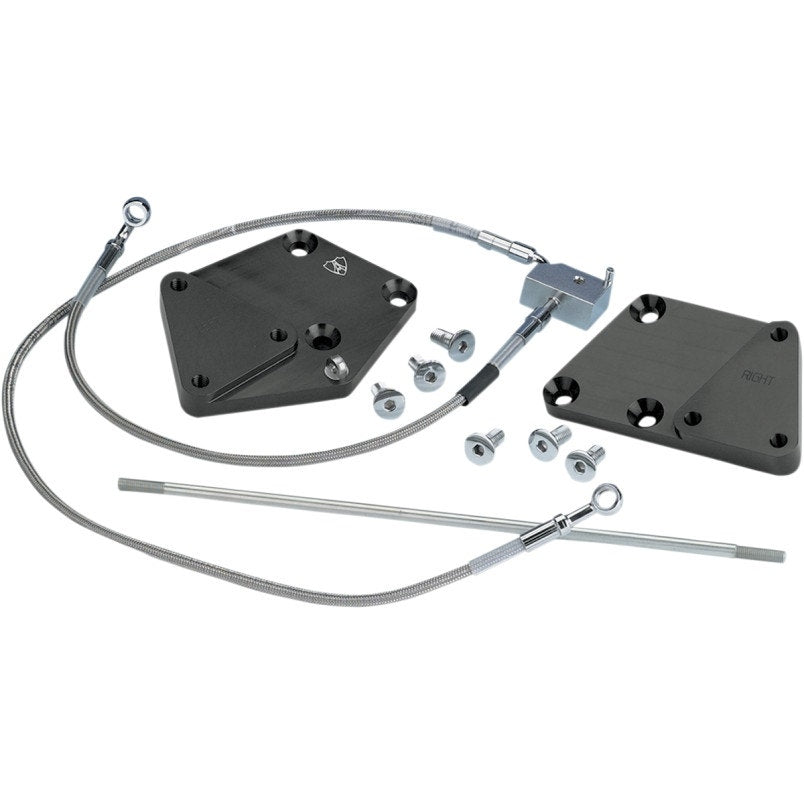 Arlen Ness 07-611 3" Forward Control Foot Extensions Harley NON ABS 07-17 FXST