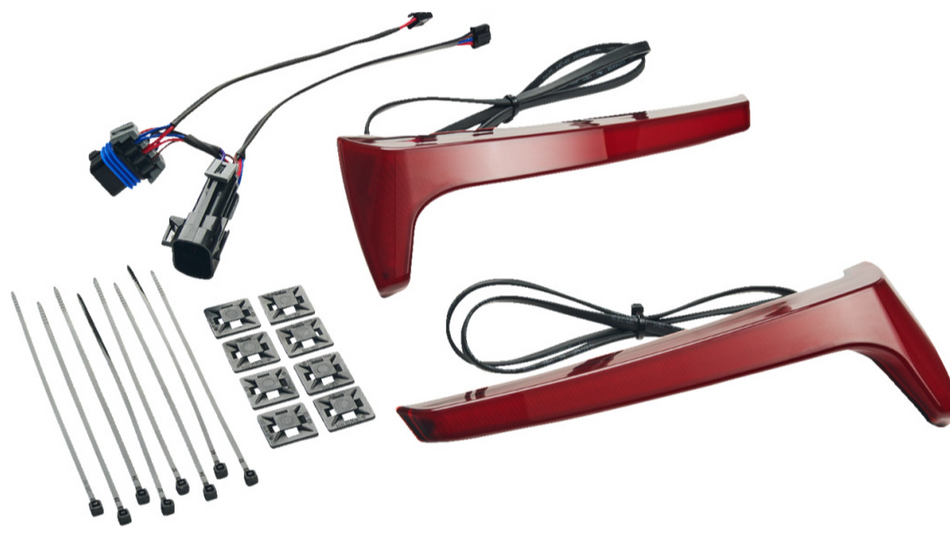 Ciro Rydeculture Bryant M1 Saddlebag Lights 4 Indian 20-24 Models