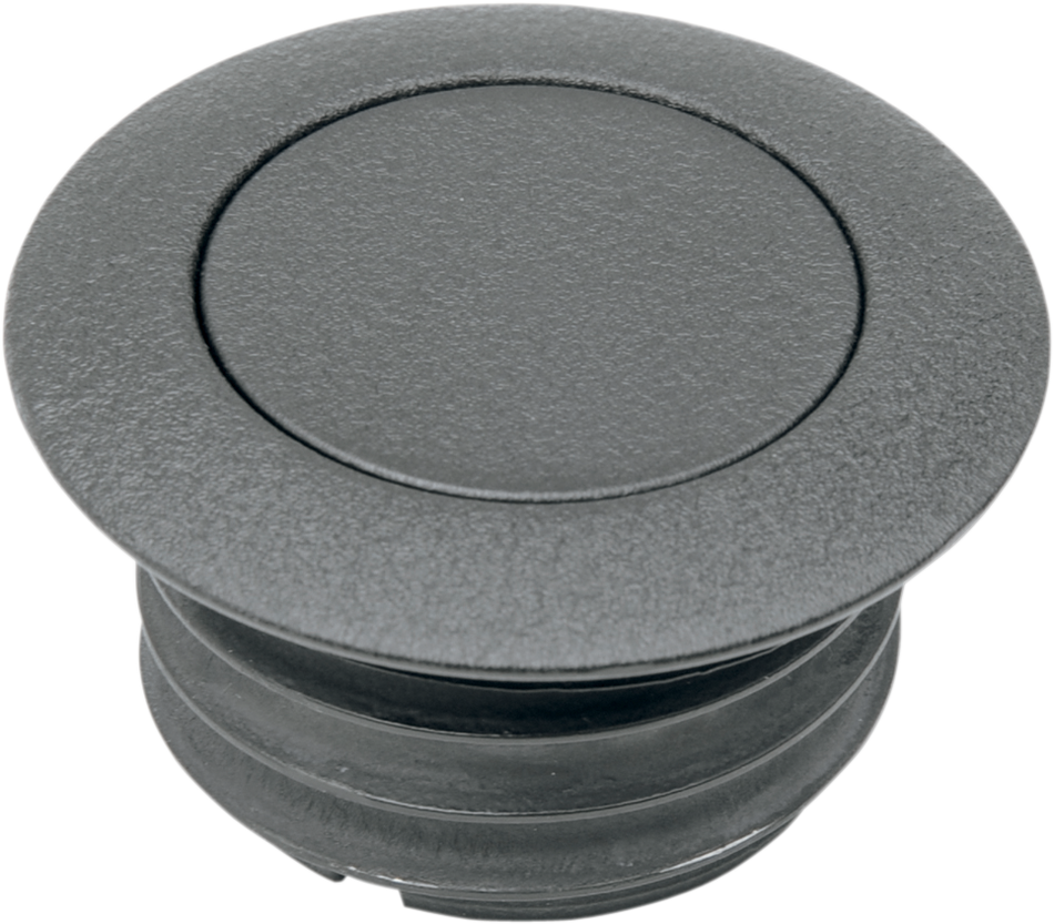 Vented Black Wrinkle Pop-Up Gas Caps Harley-Davidson 1984- Early 1996