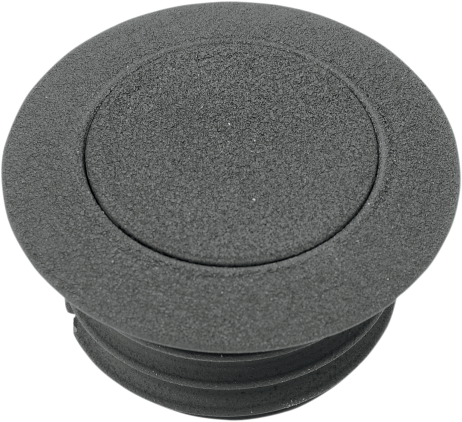 Wrinkle Black Vented Pop Up Screw In Gas Cap for Harley L96-15 2.36" OD