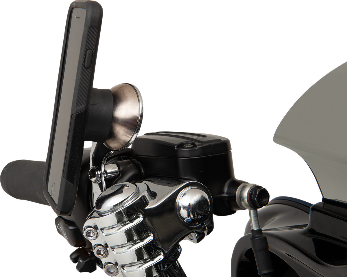 Klock Werks iOmounts Device Mount - Chrome / Switch Mount