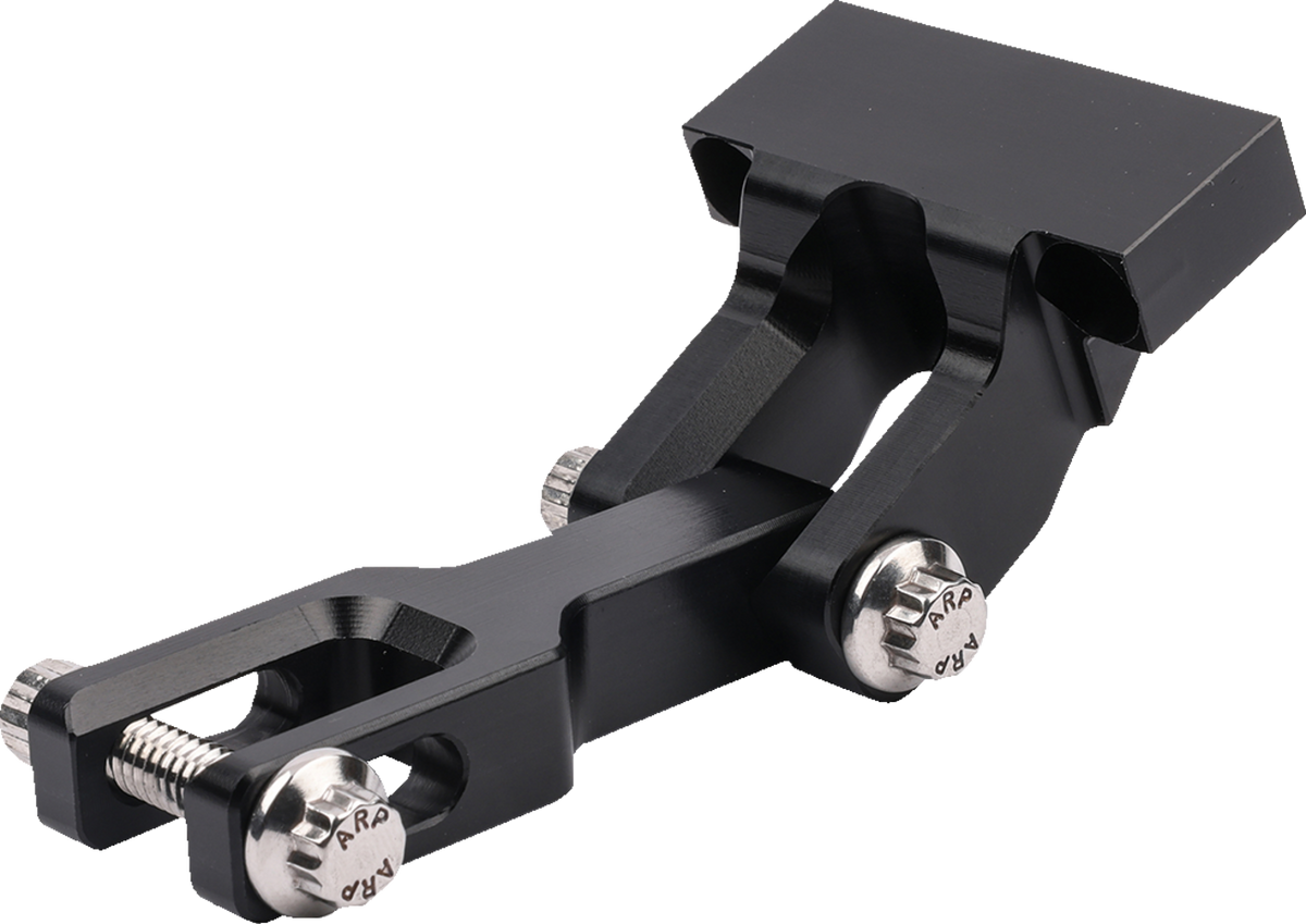 Thrashin Supply Co. Gauge Relocation Bracket - Black