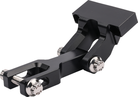 Thrashin Supply Co. Gauge Relocation Bracket - Black