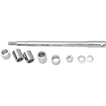 Drag OE 16-0250-BC Chrome Front Axle Kit Harley 86-99 FLST Fat Boy Softail