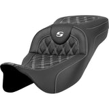 Saddlemen Extended Reach 2-Up RoadSofa Seat Harley 08-23 Touring