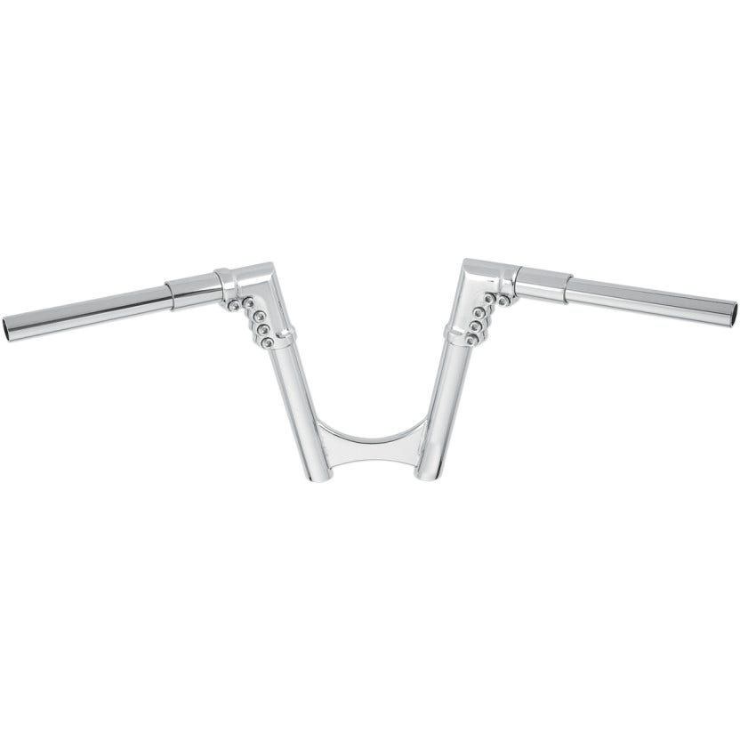Arlen Ness Chrome 8" Modular 1-1/4" Drag Bars Handlebars for Harley