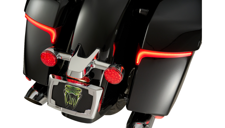 Ciro Rydeculture Bryant M1 Saddlebag Lights 4 Indian 20-24 Models