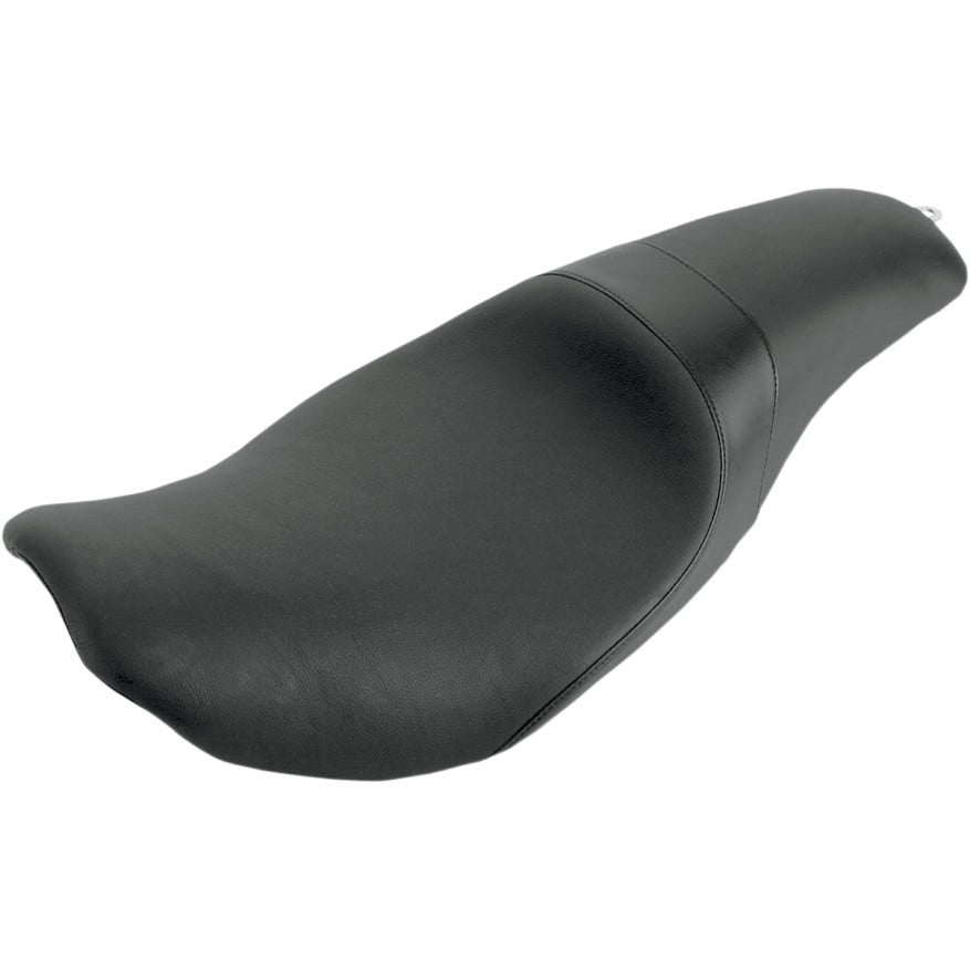Danny Gray Short Hop 2-Up XL Smooth Low Profile Seat Harley Street Glide 06-07
