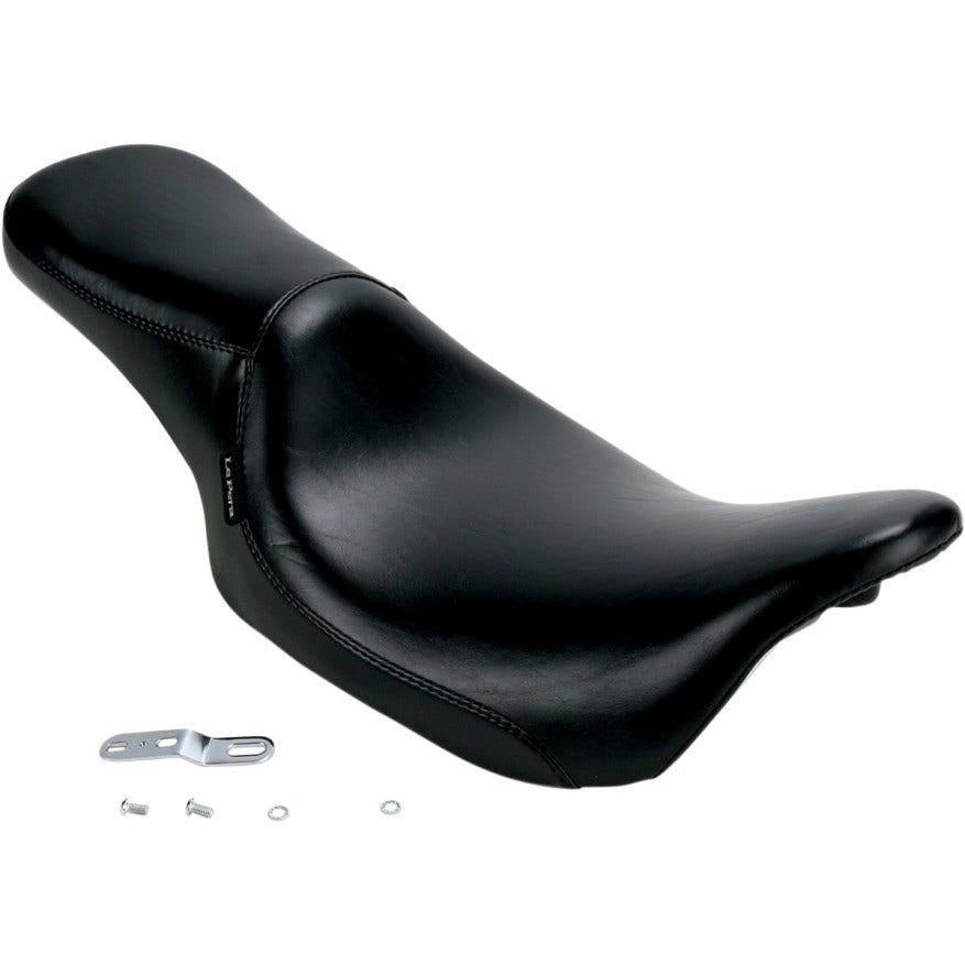Le Pera LK-847 Silhouette Smooth 2-Up Full Length Seat Harley Touring 08-23 FLH