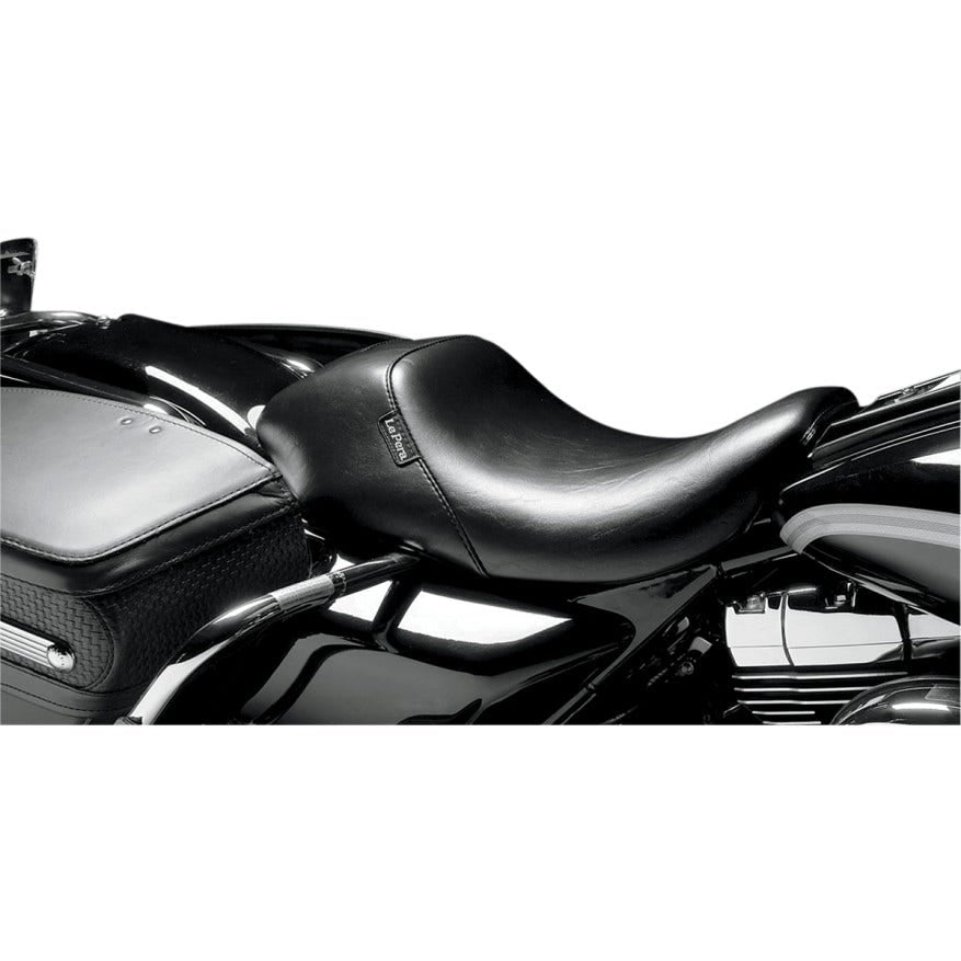 Le Pera LKU-005 Bare Bones Smooth Up Front Solo Seat Harley FLH/T 08-23