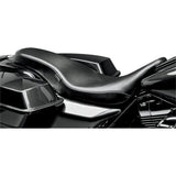 Le Pera LK-079 Black Vinyl Cobra Full Length Seat Harley Touring 08-23
