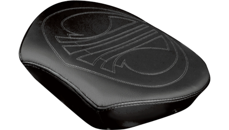 Danny Gray Pillian Pad for Harley Airhawk Bigseat BR Drag Stitch W/ Gray 08-23 FL