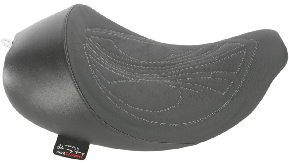 Danny Gray Airhawk Bigseat Harley Seat Drag Stitch W/Gray Thread 08-23 FL