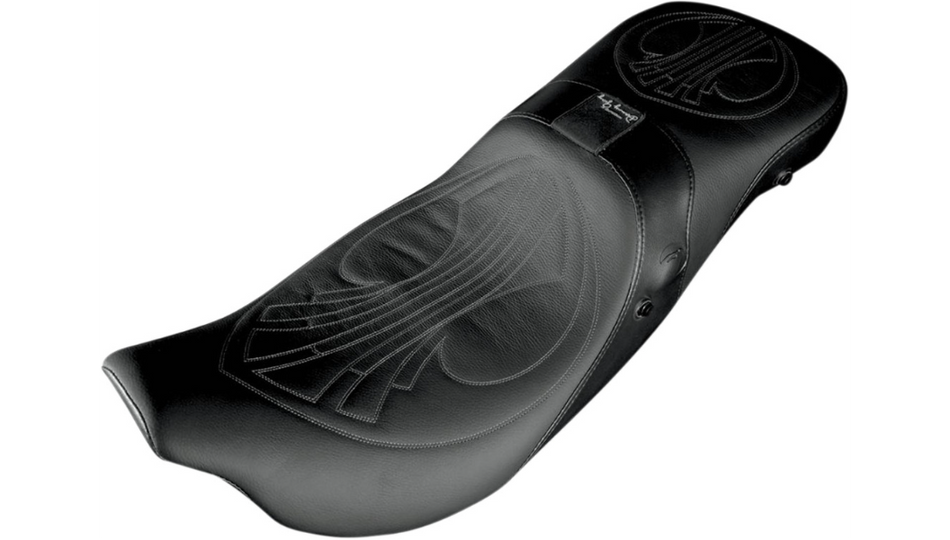 Danny Gray Airhawk Weekday 2-up XL Harley Seat Drag Stitch W/O Backrest Option 08-21 FL