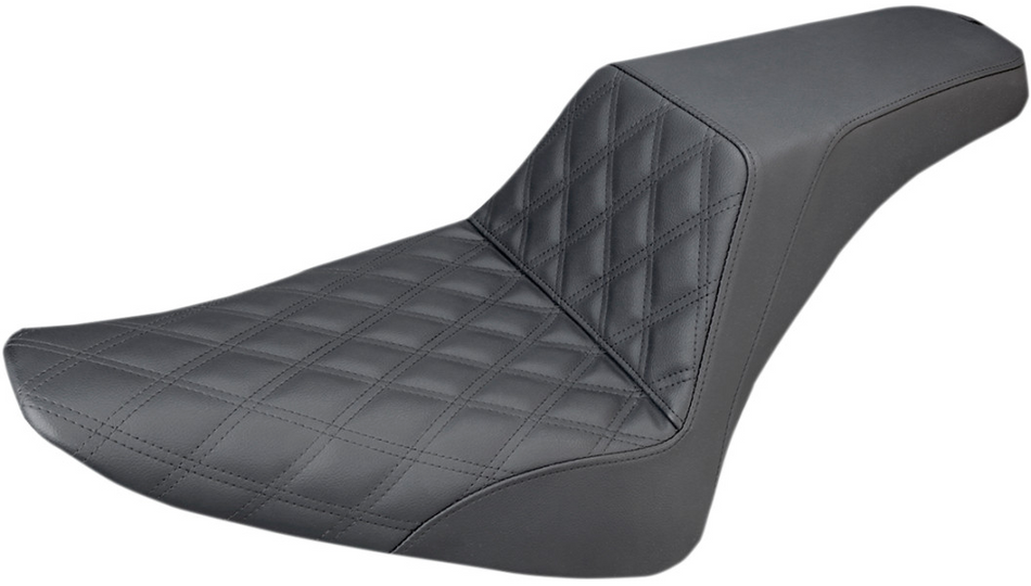 Saddlemen Step-Up Black Front LS Harley Seat for 12-17 FLS 11-13 FXS 812-26-172
