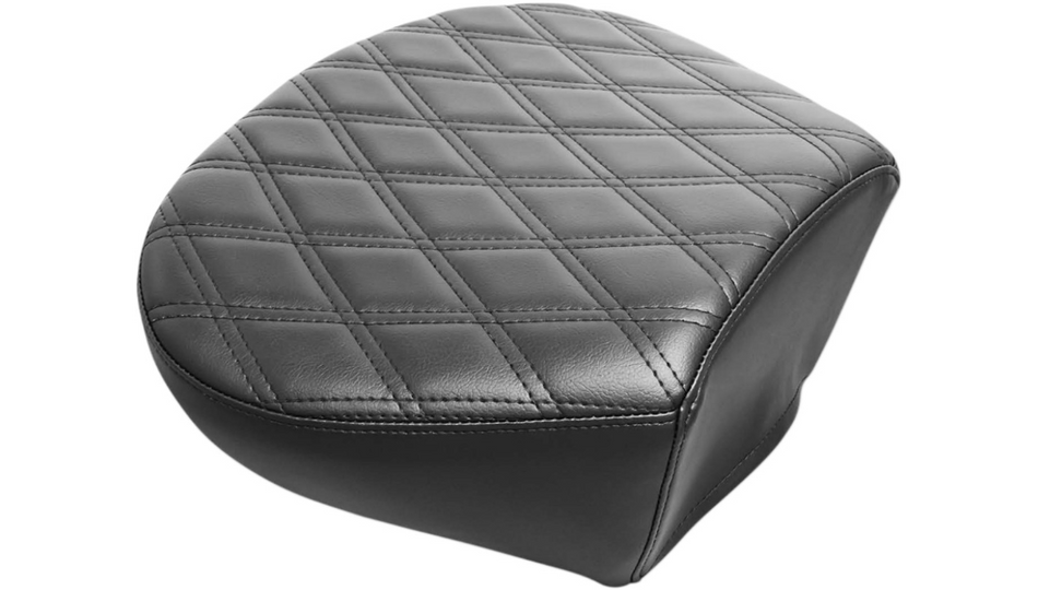 Le Pera Monterey Sport Pillian Pad Double Diamond Black for Harley 08-22 FLH/Touring