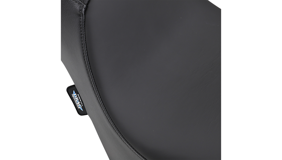 Drag Predator 2-up Smooth Harley Seat for 00-17 FX/FL 30 3/4" Overall