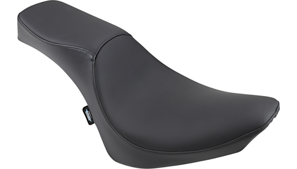 Drag Predator 2-up Smooth Harley Seat for 00-17 FX/FL 30 3/4" Overall