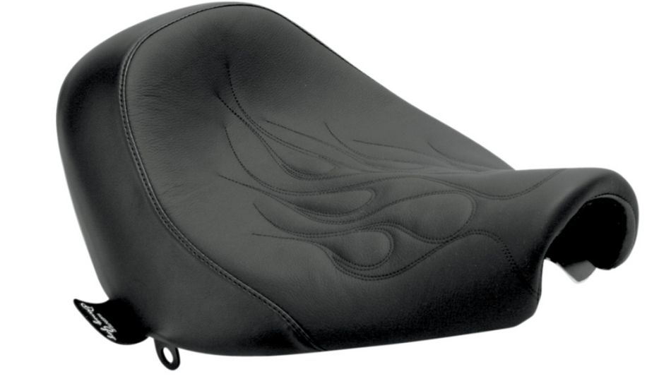 Danny Gray Weekday Solo Harley Seat Flame Stitch Softail Rocker 08-11 FXCW/C