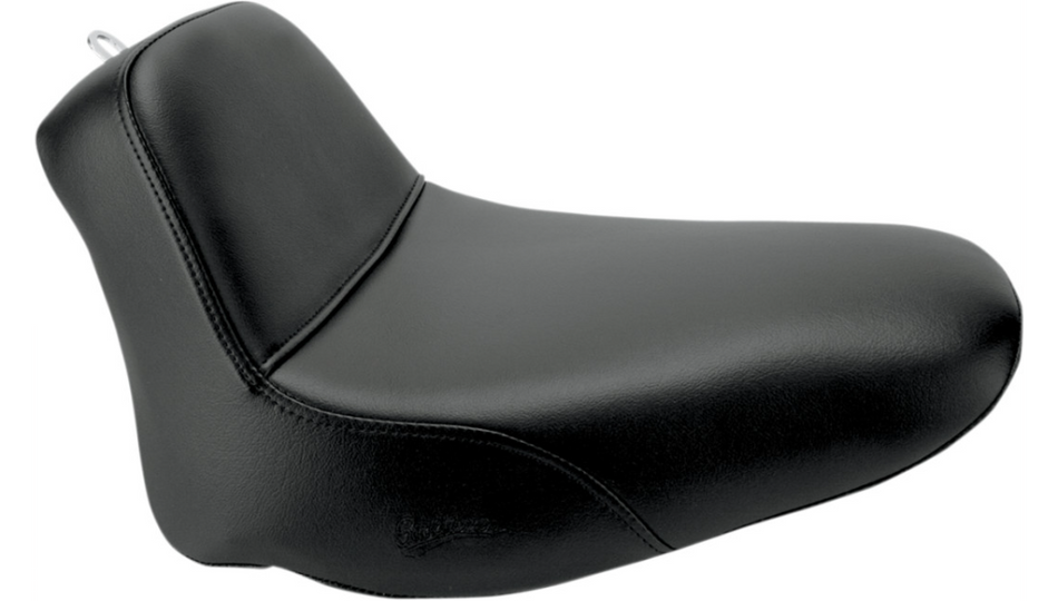 Saddlemen Renegade W/O Studs Solo Black SaddleHyde Seat 4 Harley 06-17 FLSTN