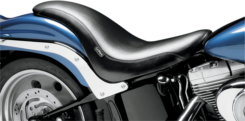Le Pera LX-890 Smooth Black King Cobra Full Seat Harley 00-05 FXST 00-17 FLST