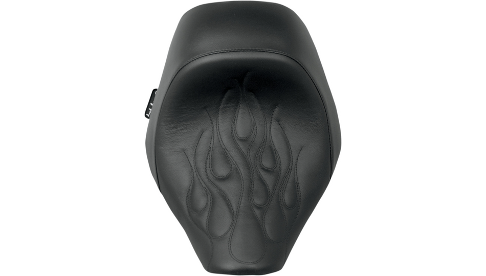 Danny Gray Speedcradle Solo Harley Flame Stitch Lowered Seat for 08-11 FXCW/C