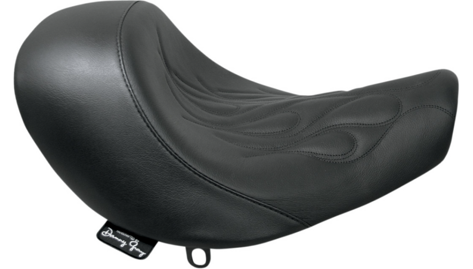 Danny Gray Speedcradle Solo Harley Flame Stitch Lowered Seat for 08-11 FXCW/C