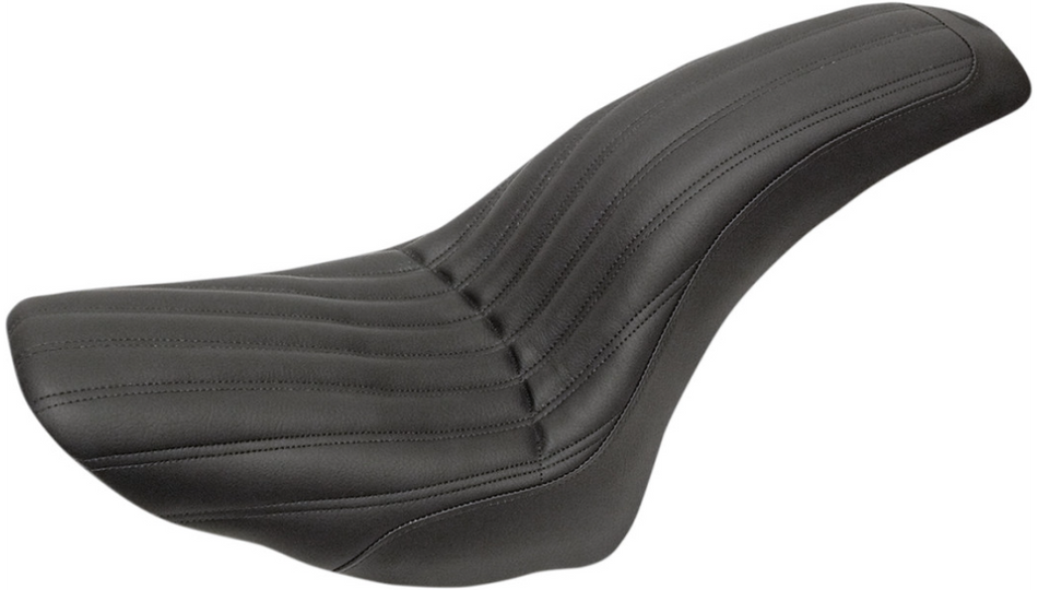 Saddlemen Knuckle 2-up Black SaddleHyde Seat 4 Harley 06-17 FLSTC/FLSTN