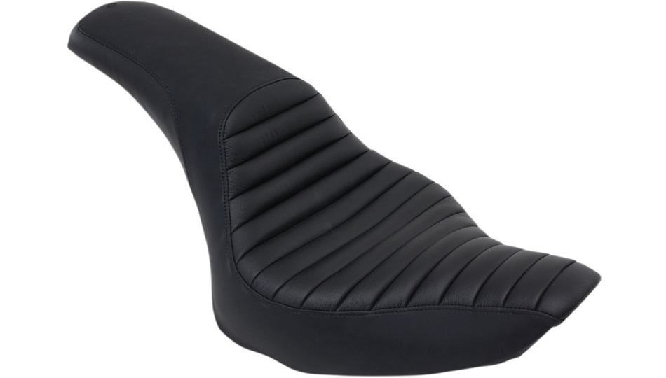 Saddlemen Profiler Tuck-N'-Roll Black Seat 4 Harley 06-09 FXST 07-17 FLSTF/B