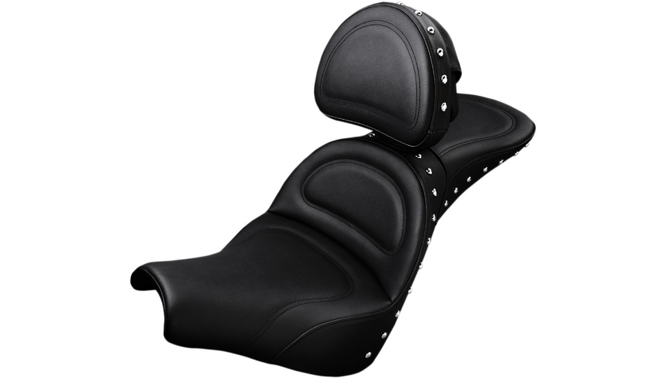 Saddlemen Explorer Special Harley Seat W/ Backrest for 18-23 FXBB/S 818-30-040
