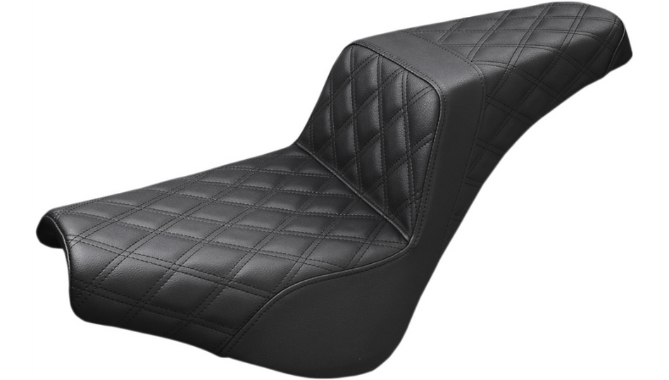 Saddlemen Step-Up Black Full LS Harley Seat for 18-22 FXBB/FXBBS 818-30-175