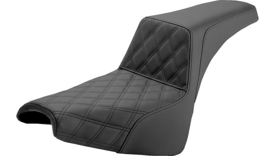 Saddlemen Step-Up Black Front LS Harley Seat for 18-22 FXBB/FXBBS 818-30-172