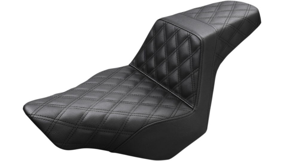 Saddlemen Step-Up Black Full LS Harley Seat for 13-17 FXSB 813-27-175