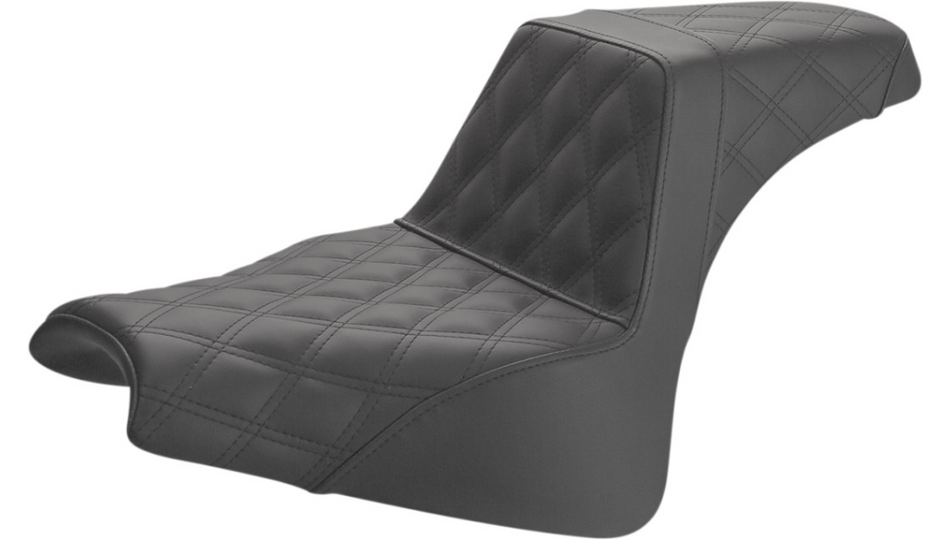 Saddlemen Step-Up Black Full LS Harley Seat for 18-22 FXFB/FXFBS 818-28-175