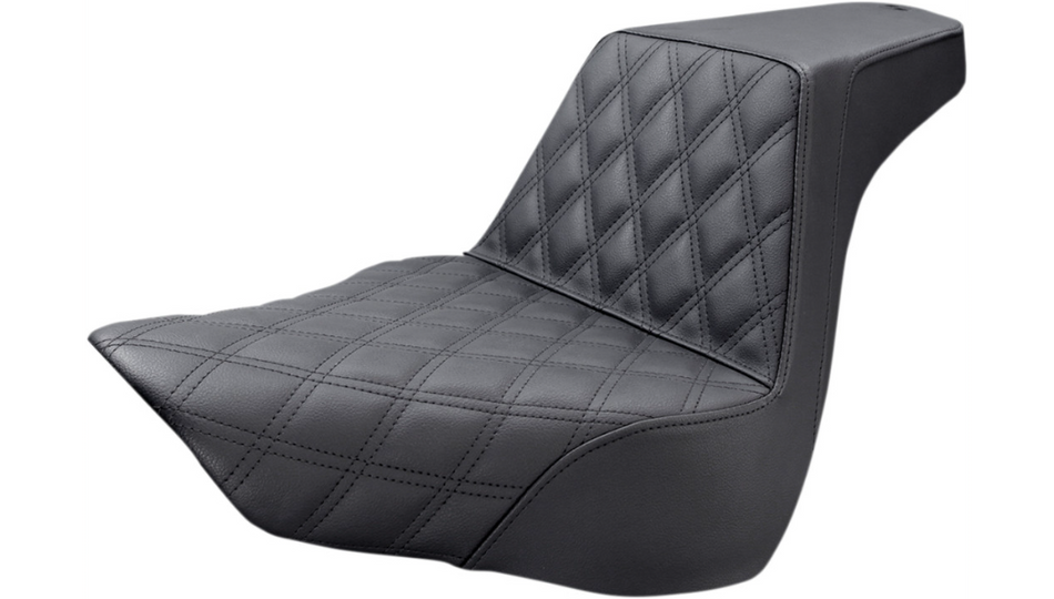Saddlemen Step-Up Black Front LS Harley Seat for 18-22 FLFB/FLFBS 818-27-172