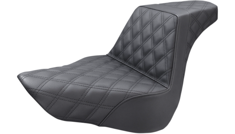 Saddlemen Step-Up Black Full LS Harley Seat for 18-22 FLFB/FLFBS 818-27-175
