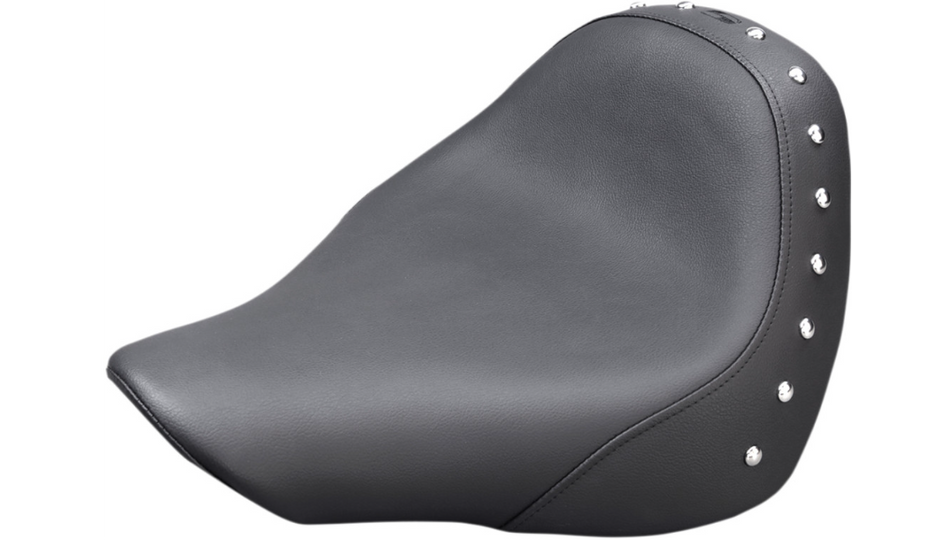 Saddlemen Renegade W/ Studs Solo Black SaddleHyde Seat 4 Harley 18-23 FLFB/FLFBS