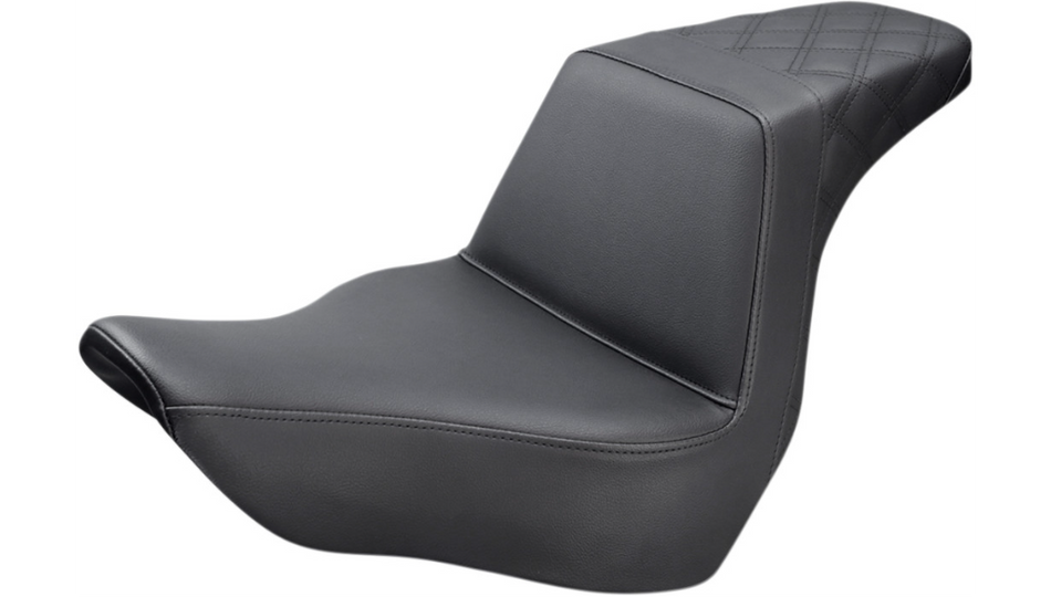 Saddlemen Step-Up Black Rear LS Harley Seat for 18-22 Softail 818-29-173