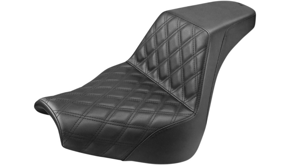Saddlemen Step-Up Black Front LS Harley Seat for 18-22 FXBR/FXBRS 818-31-172