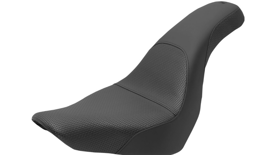 Saddlemen Profiler Basket Weave Black Seat 4 Harley Softail 18-23 FXLR/FXLRS/FLSB
