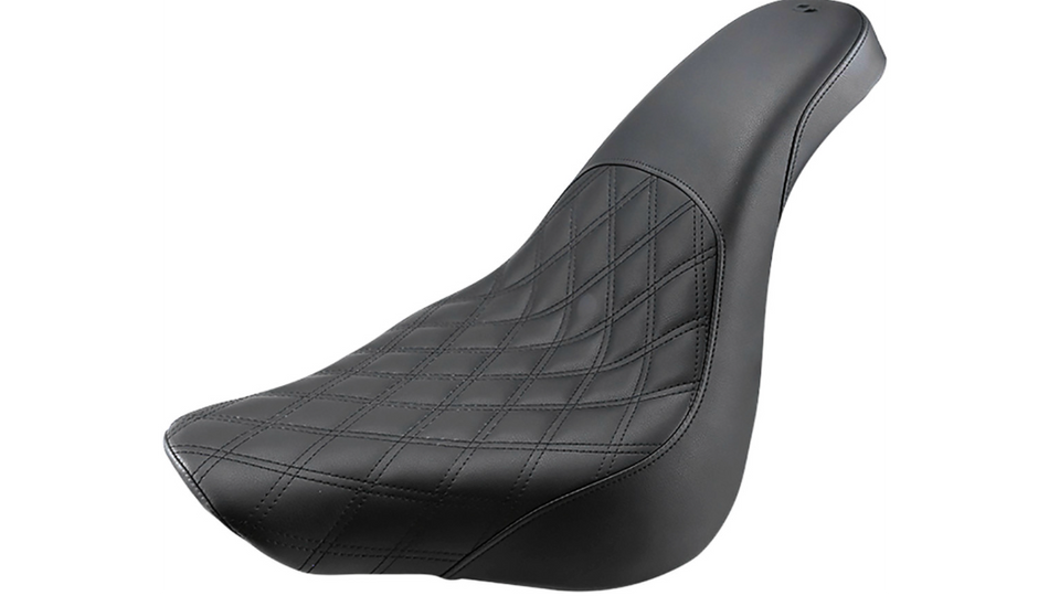 Saddlemen Profiler Lattice Stitch Black Seat 4 Harley Softail 18-23 FLFB/FLFBS