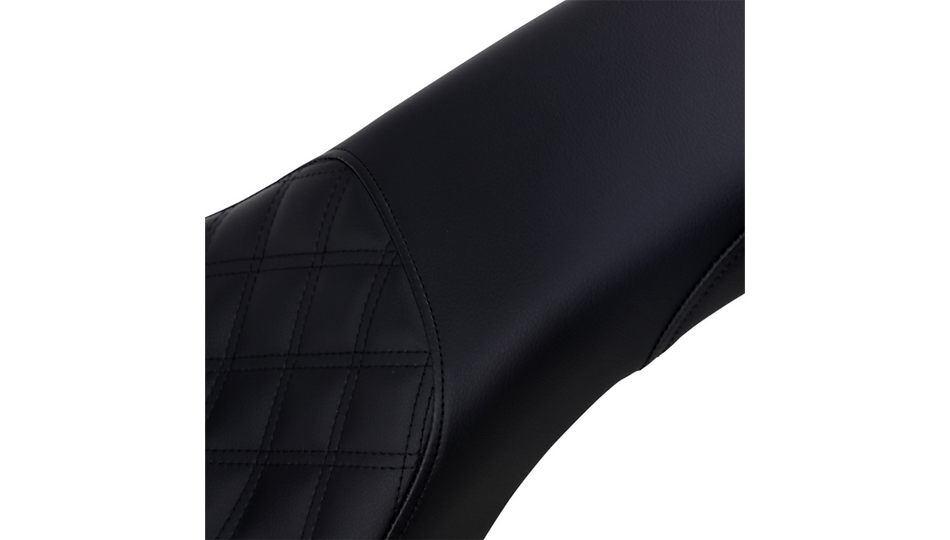 Saddlemen Profiler Lattice Stitch Black Seat 4 Harley Softail 18-23 FXBB/FXBBS